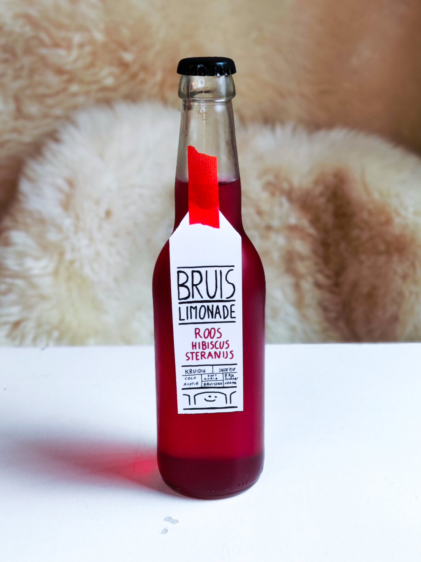 Bruislab - Limonade Roos-Hibiscus-Steranijs